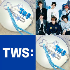 TWS Letter Keychain Bag Pendant