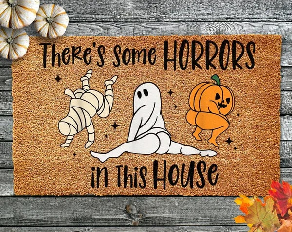 Horrors Funny Doormat