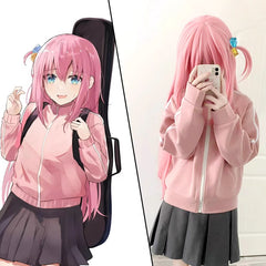 Cute Bocchi Coat Outwear Cosplay Costume