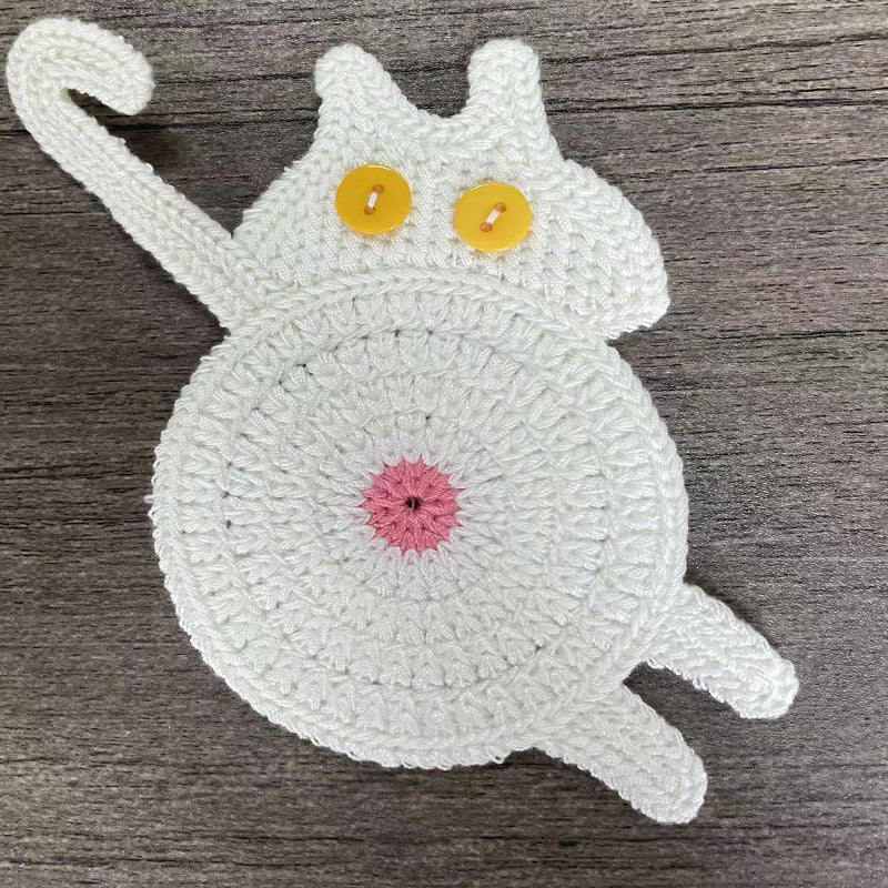 Cat Butt Coaster