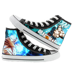 Casual Anime Printed High-top Canvas Shoes