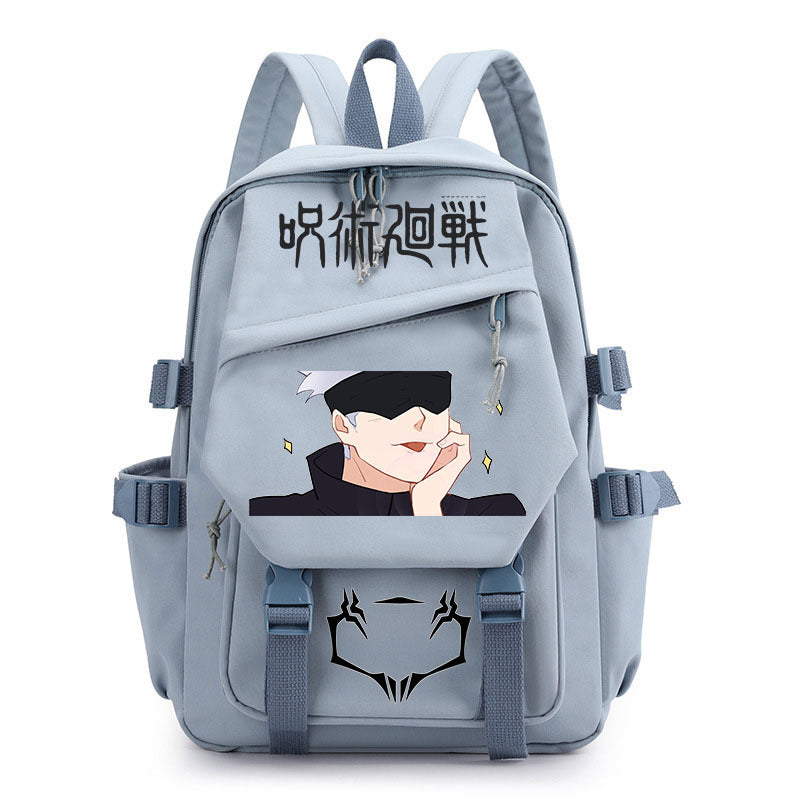 Casual Anime Pattern Printed Backpack