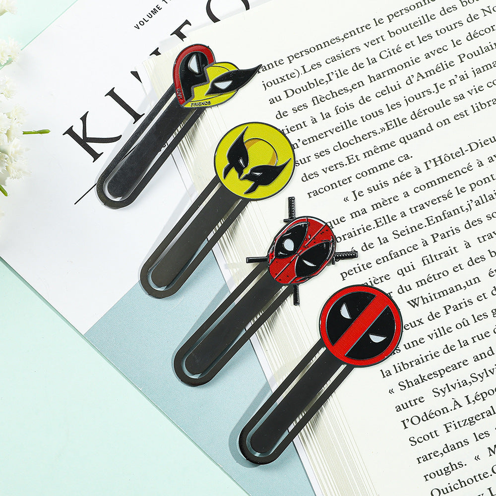 Deadpool and Wolverine Metal Bookmark