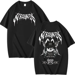 Wolf Chan Print Summer Short Sleeve T-Shirt