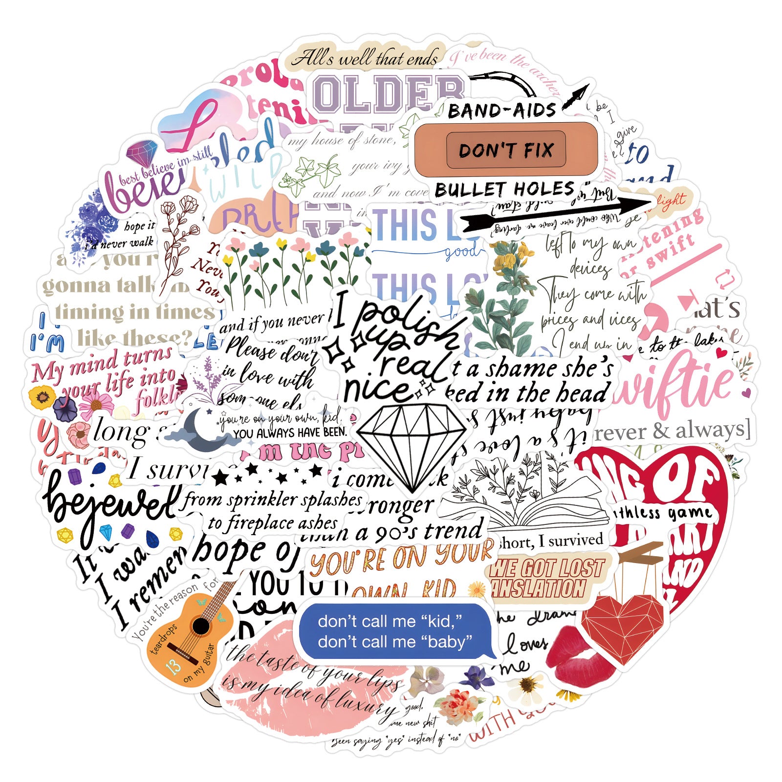 Taylor Luggage Stickers