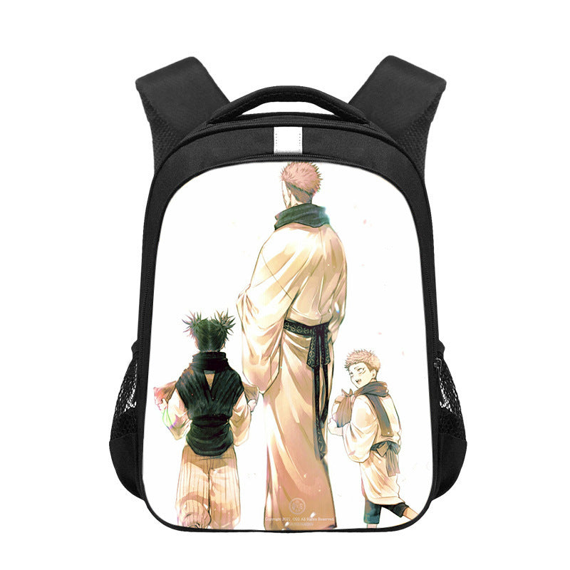 Cute Children's Anime Printed School Backpack