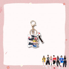 BM Acrylic Keychain Key Pendant