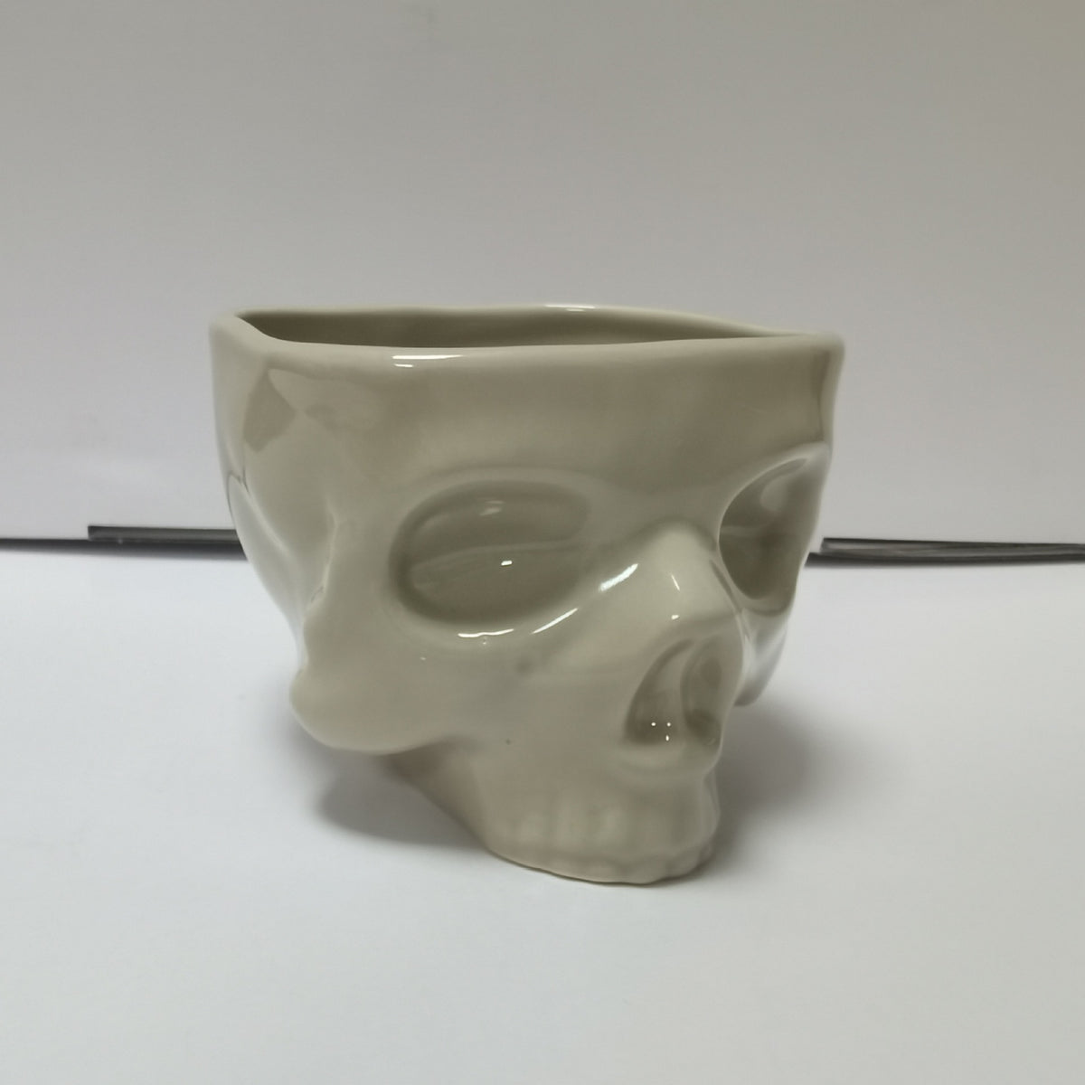 Porcelain Gothic Dining Skull Bowl