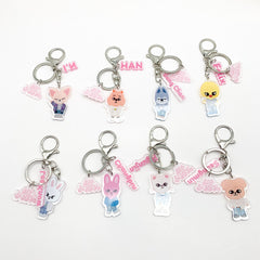 Kpop Cartoon Pendant Keychain