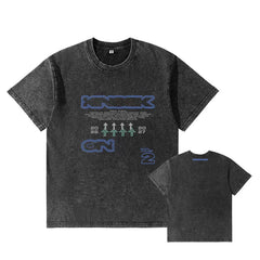 BND KNOCKonVOL2 Printed Short-sleeved T-shirt