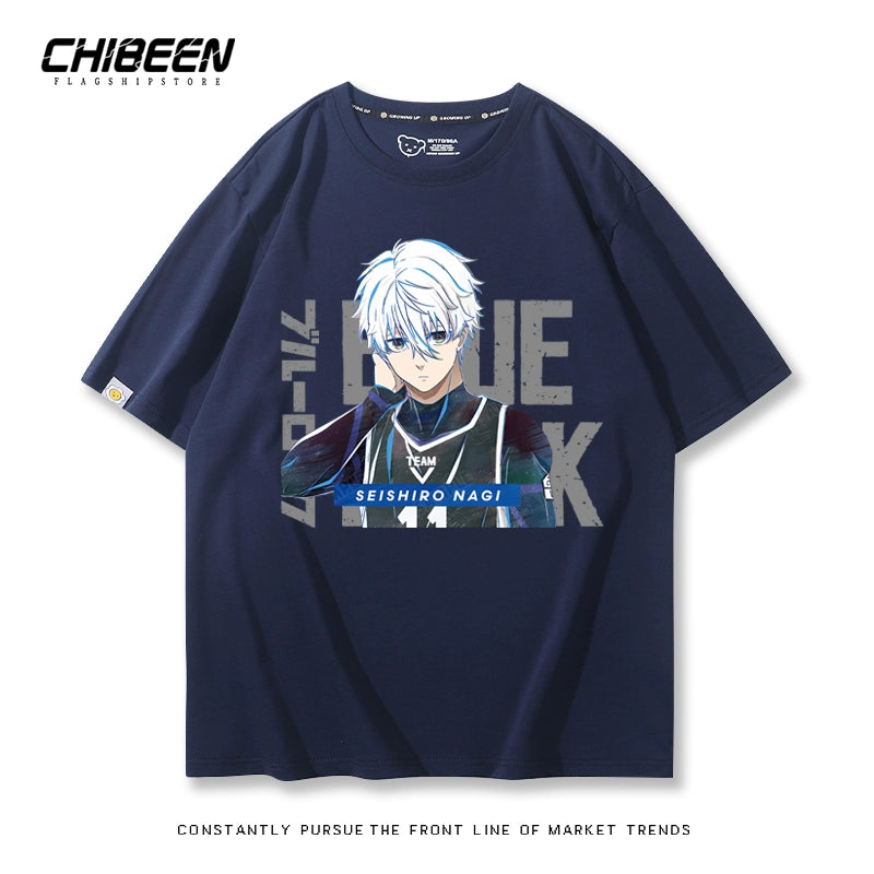 Casual Anime Short Sleeve Summer Cotton Tee