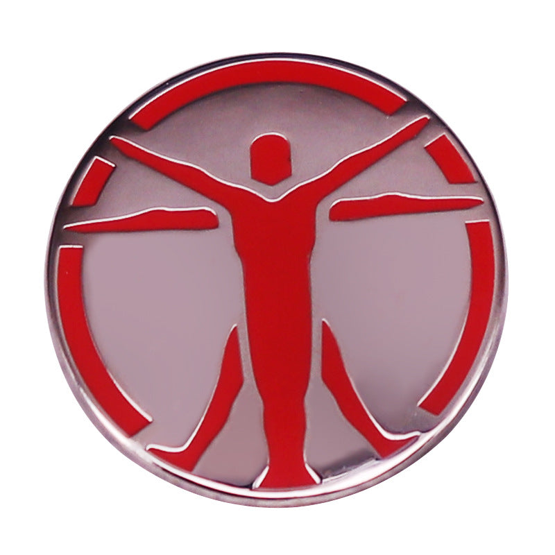 Fallout Game Brooch Metal Badge