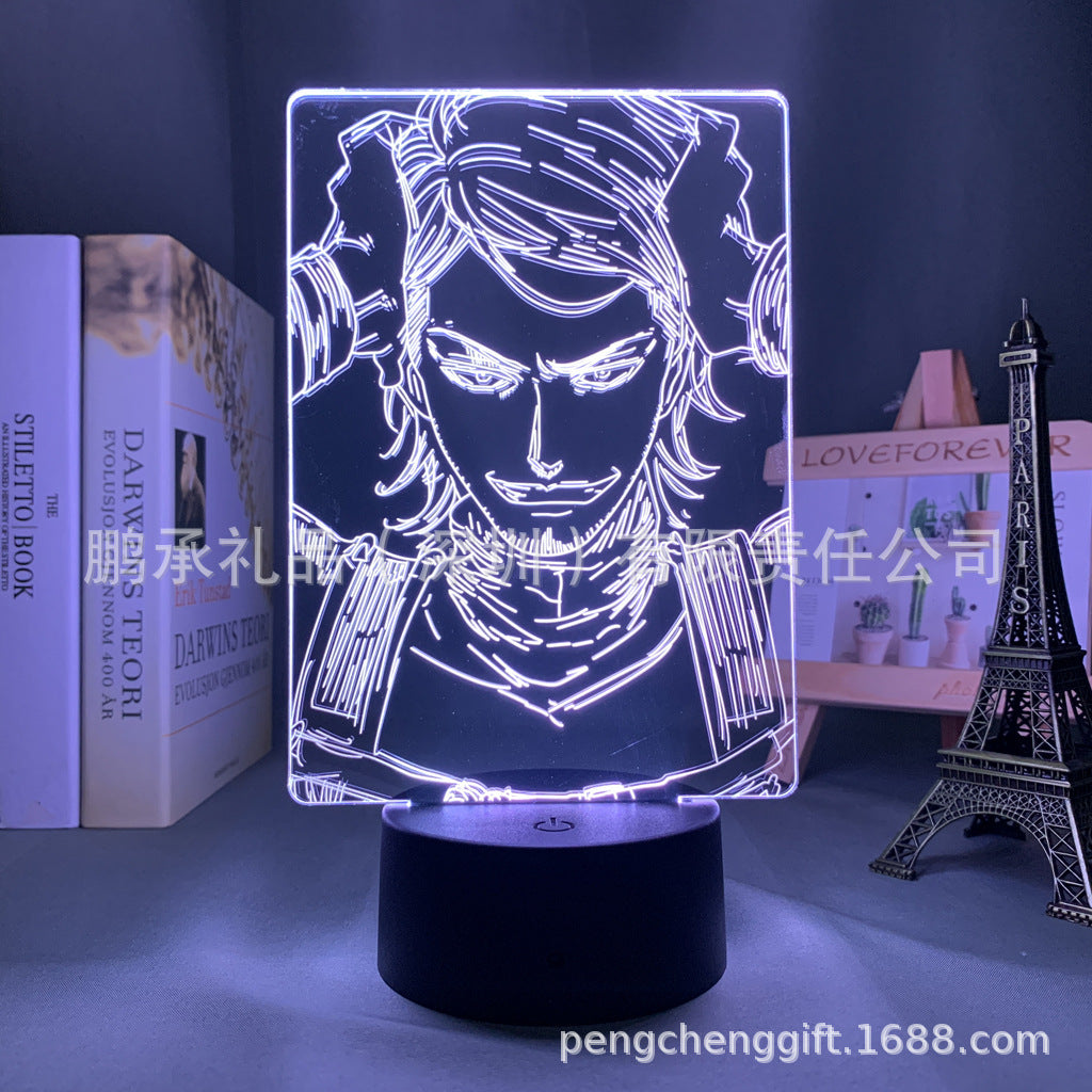 Colorful Anime Acrylic 3d Night Light