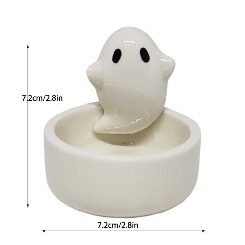 Cute Ghost Candle Holder Ornament