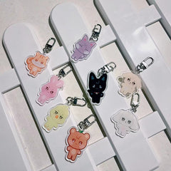 KPOP Cartoon Double-sided Keychain Pendant
