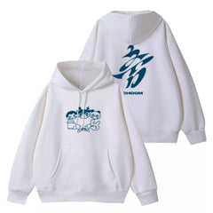 BM 'CHOOM' Pullover Zip-Up Hoodie