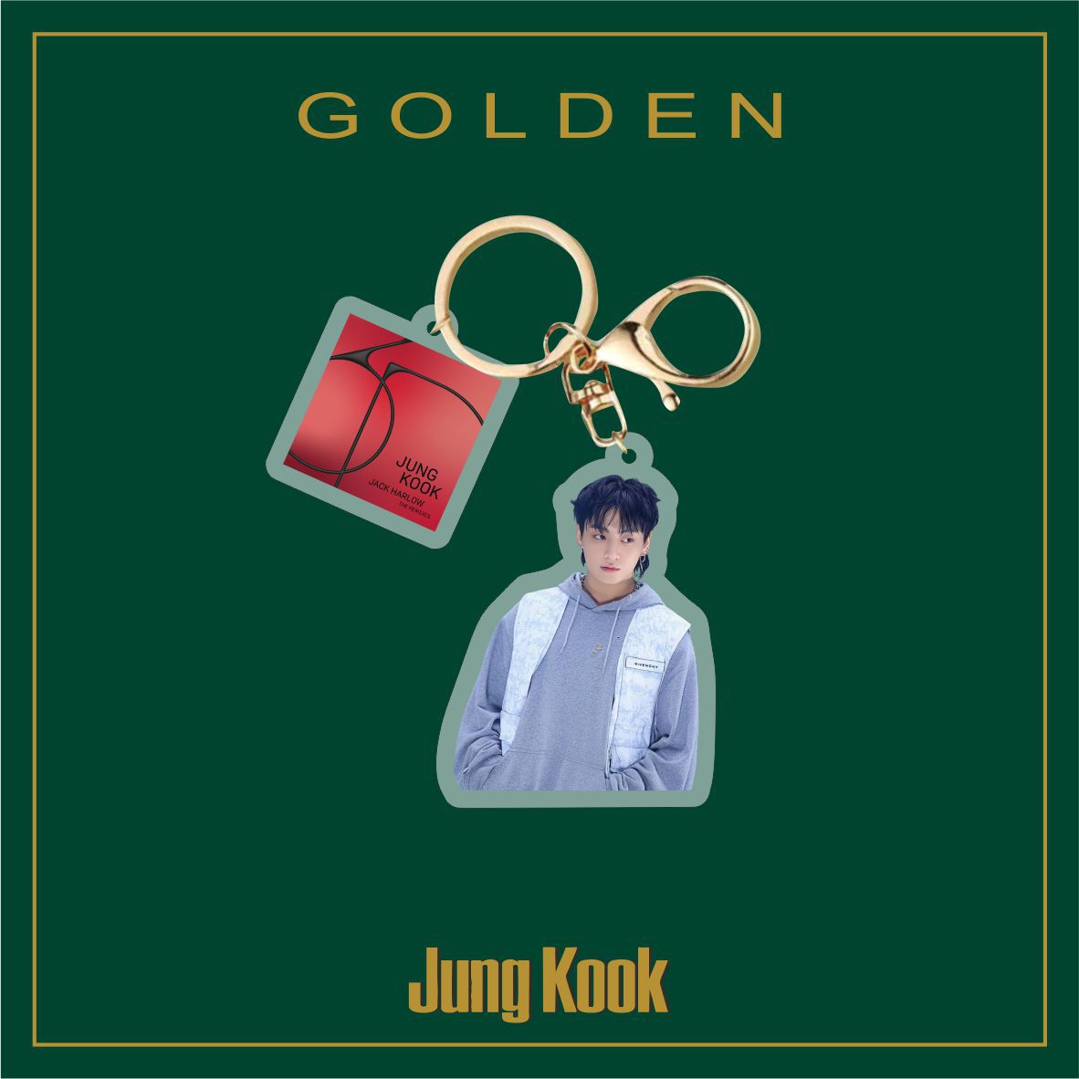 JK Album Acrylic Keychain Pendant