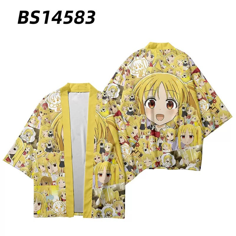 Casual Anime Bocchi Cos Kimono Shirt