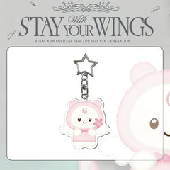 SKZ STAY with Your Wings Acrylic Keychain