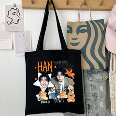 SKZ THIS & THAT Portable Canvas Tote Bag