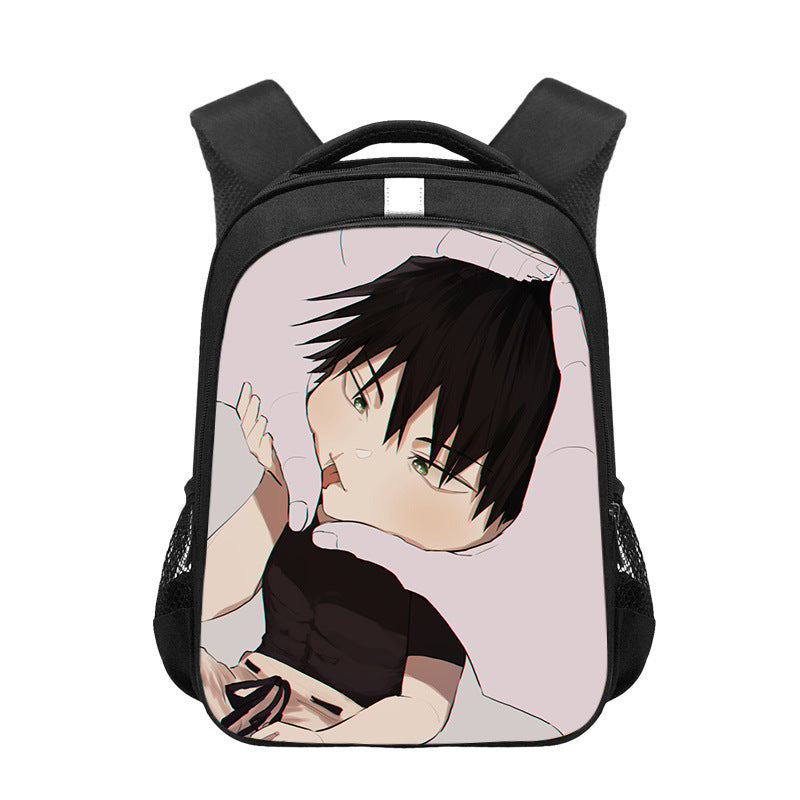 Cute Children's Anime Printed School Backpack