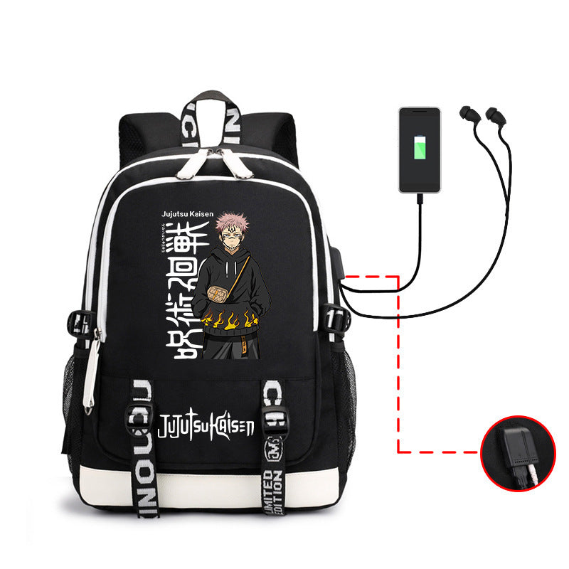 Casual Anime Large-capacity Backpack