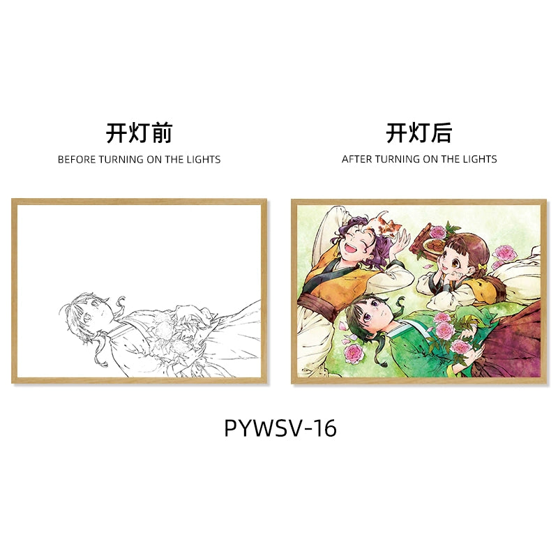 Anime Painting Night Light Ornament