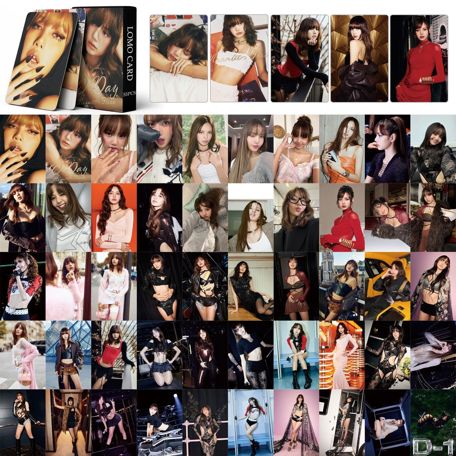55 LISA MOONLIGHT LOMO Cards