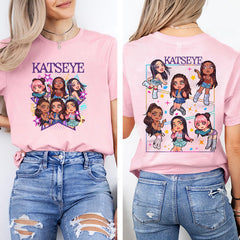 Katseye Double-sided Printed T-shirt