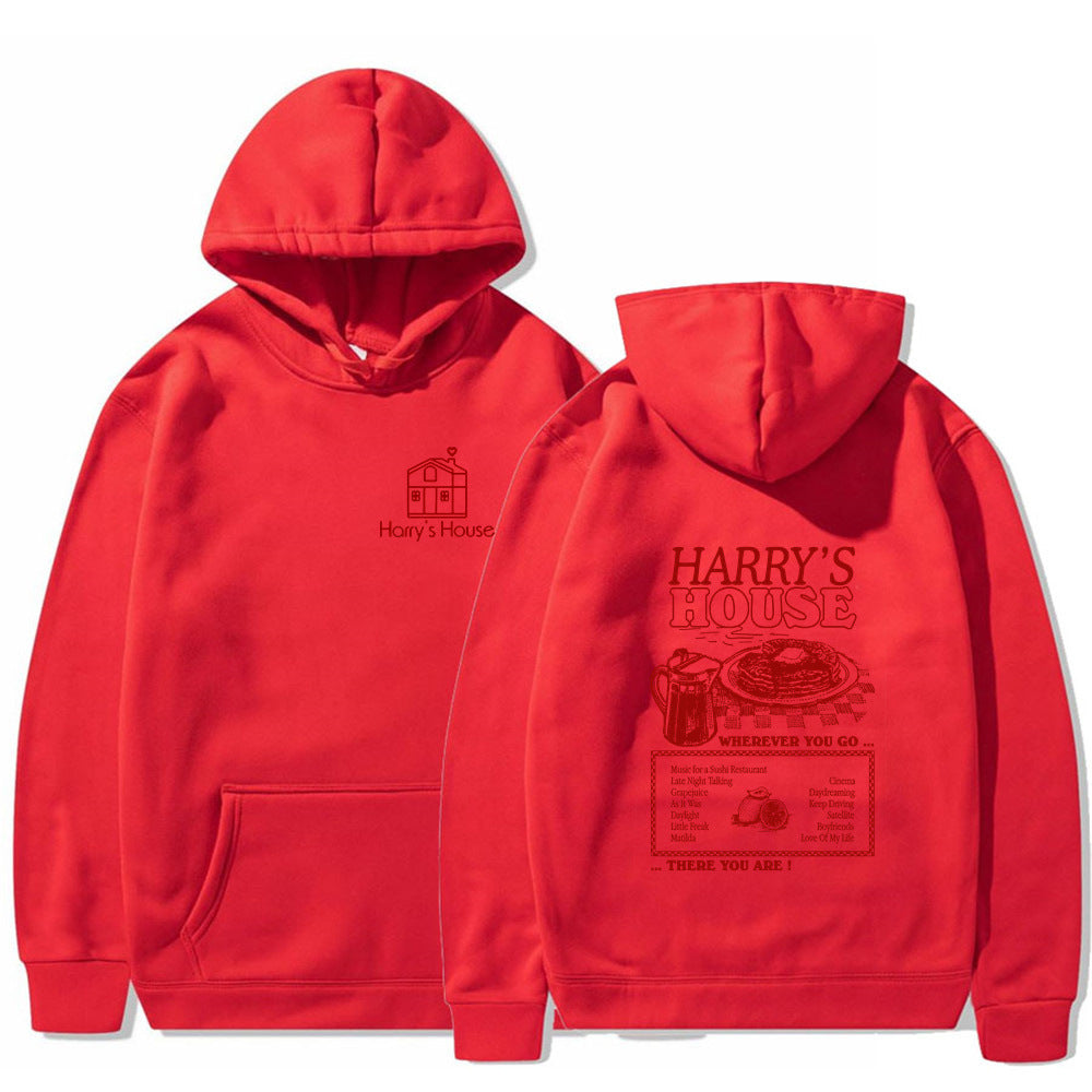 Unisex Harry's House Printed Relaxed Hoodie