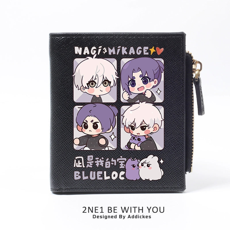 Manga Anime PU Zipper Wallet