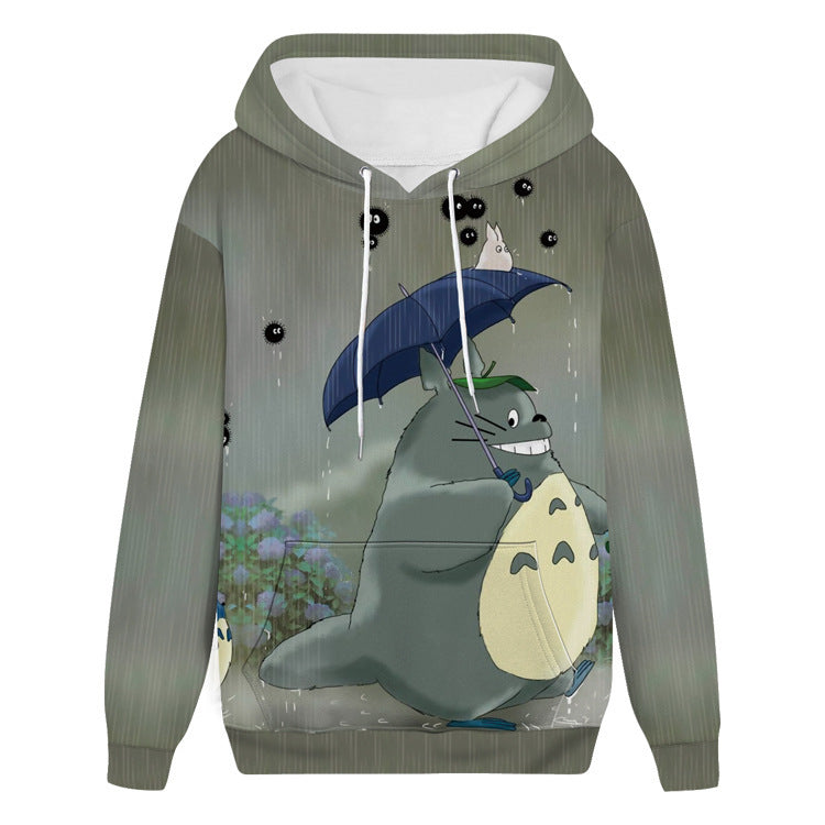 Cute Anime 3d Print Cosplay Casual Hoodie