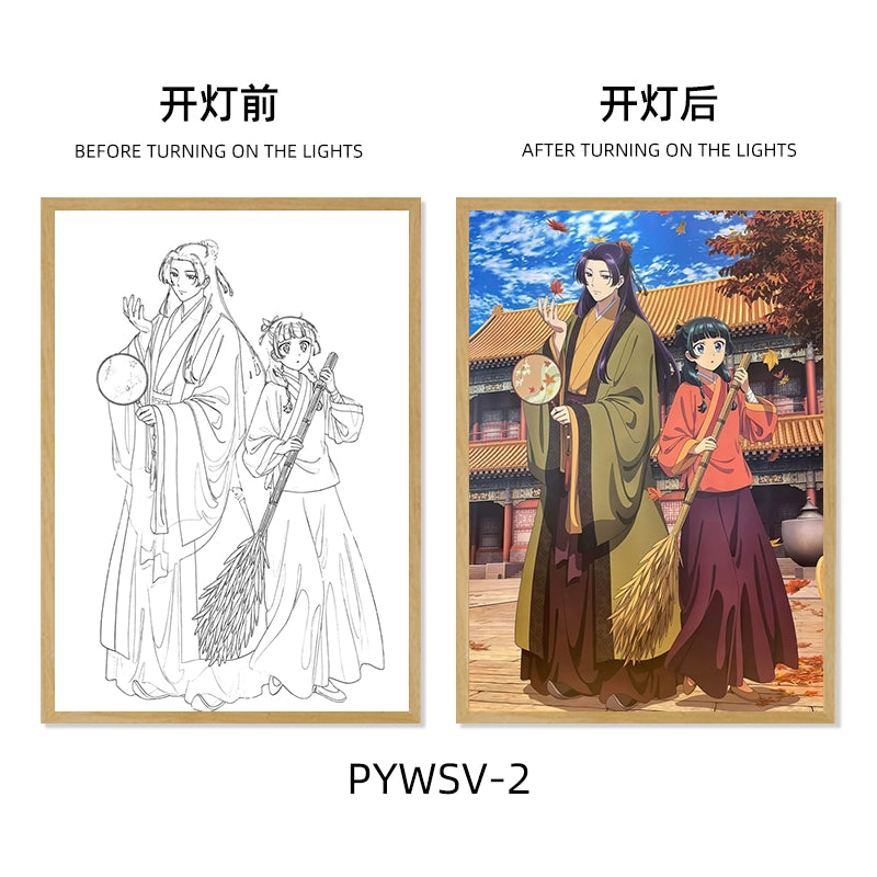 Anime Painting Night Light Ornament