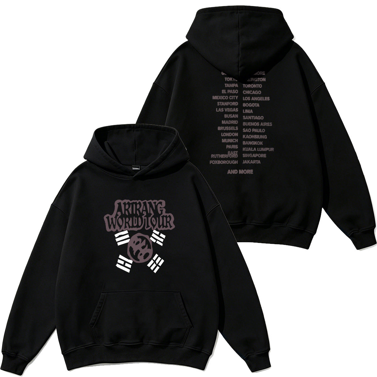 BANGTAN ARIRANG Tour Pullover Hoodie Top
