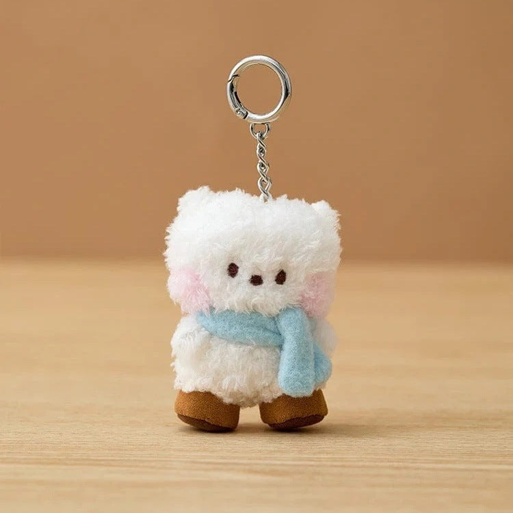 KPOP Mini Scarf Plush Doll Pendant