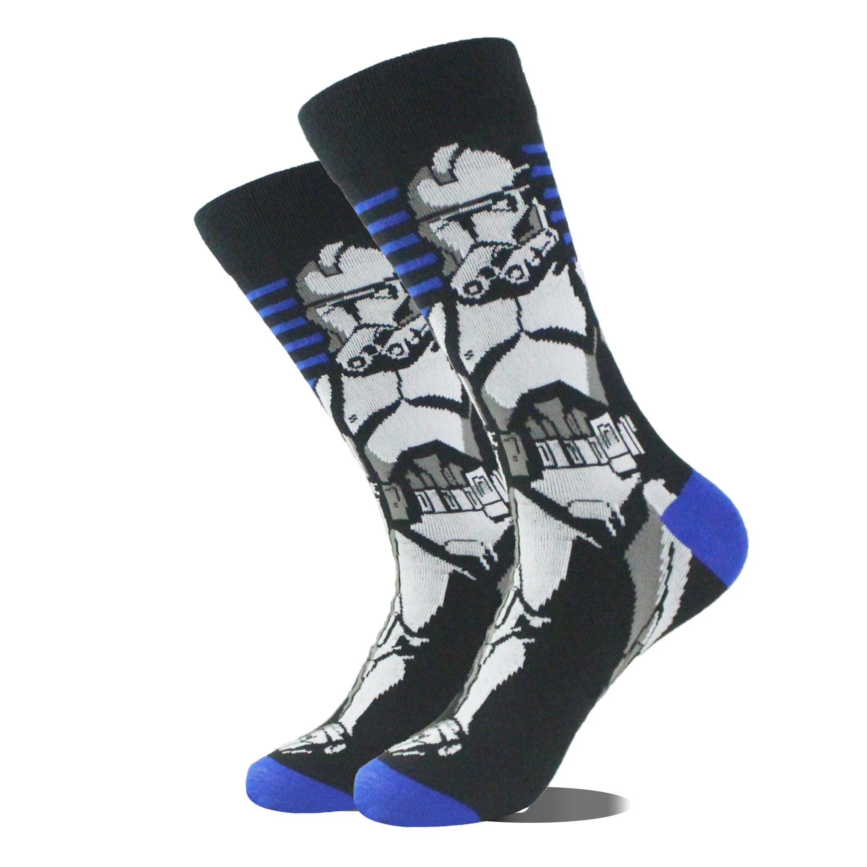 Casual Men's Comic Mid Length Socks