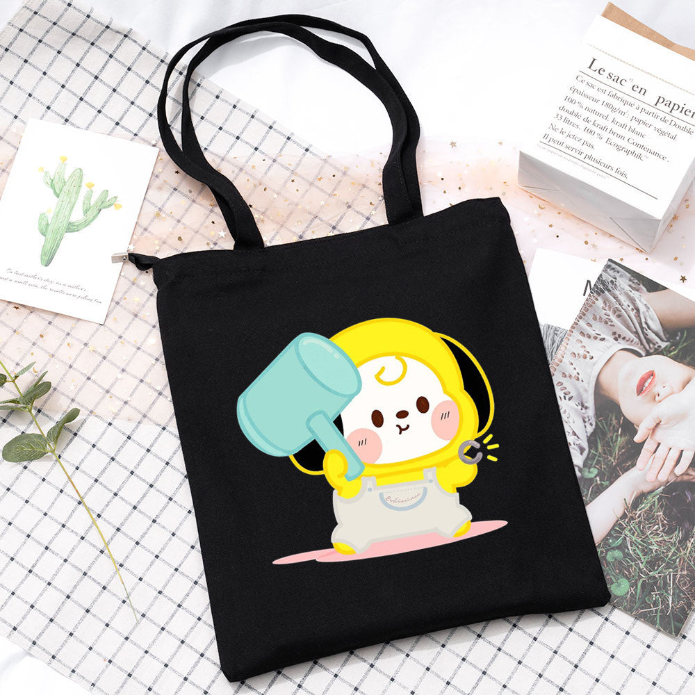 Cute Kpop Cartoon Shoulder Bag