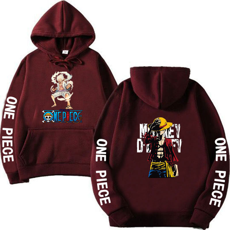 Unisex Anime Graphic Casual Sports Hoodie