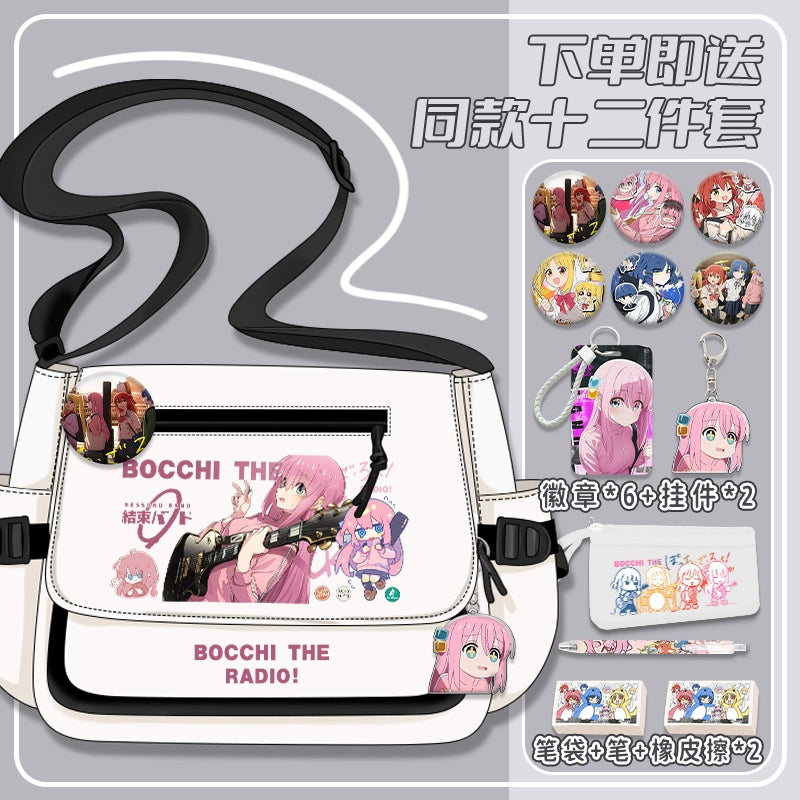 Cute Anime Crossbody Shoulder Backpack