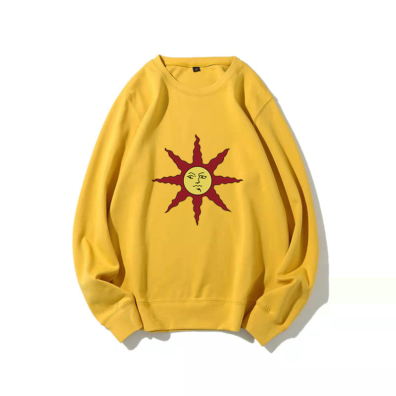 Trendy Game Crew Neck Pullover Sweashirt