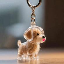 Cat Pup Capsule Keychain Pet Hair Storage Pendant Lab