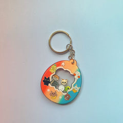 KPOP Cartoon Acrylic Shaker Pendant