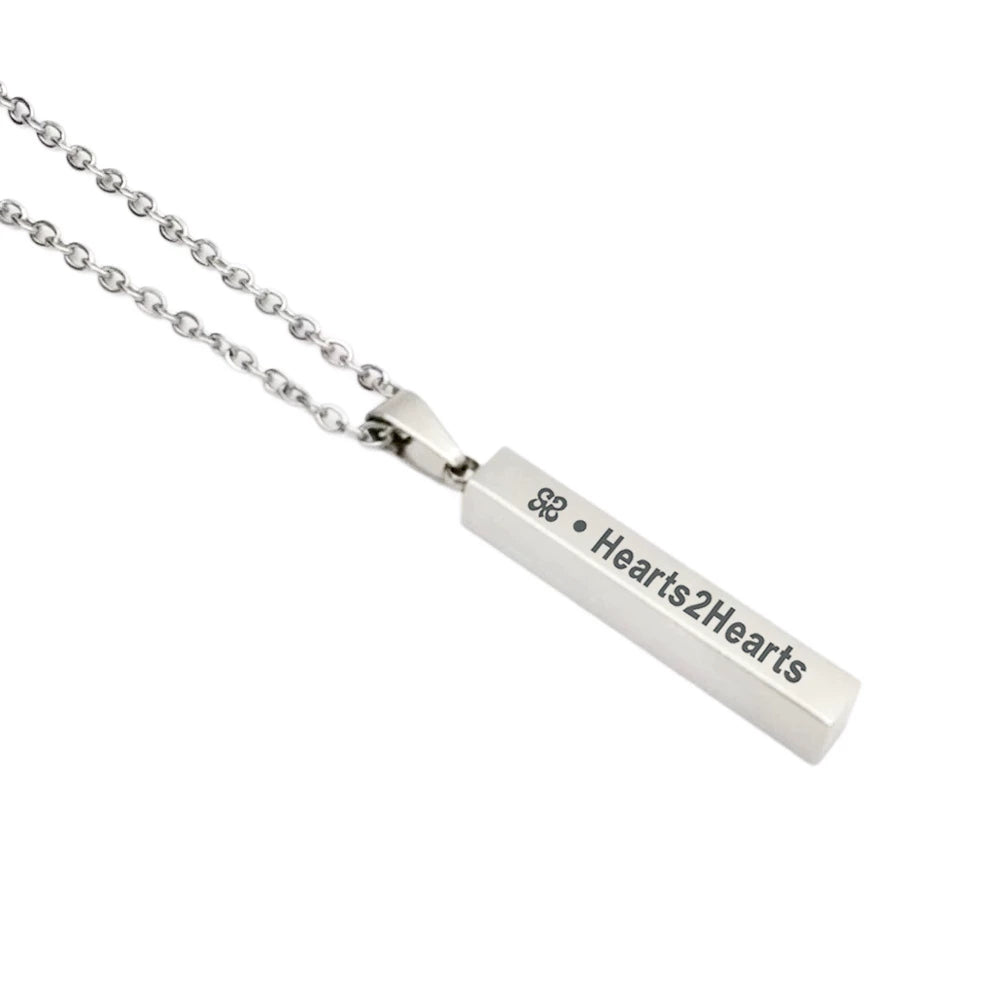 H2H Name Tag Titanium Steel Necklace