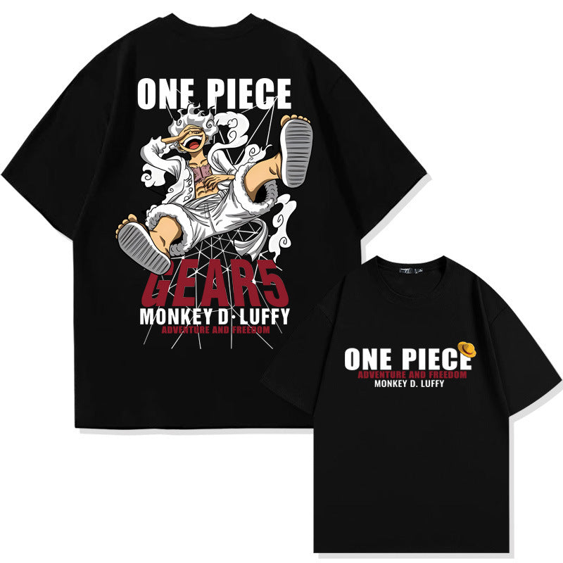 Luffy Cotton Short-sleeved T-shirt