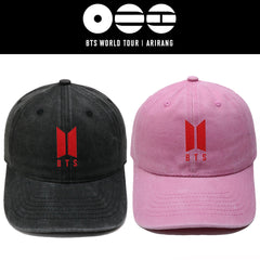 BANGTAN LOGO Embroidery Washed Cap