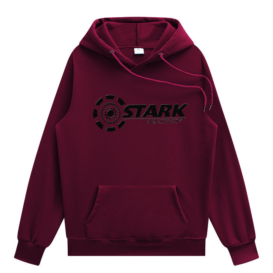 Unisex Stark Industries Print Loose Hoodie