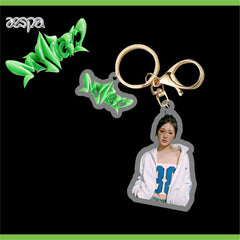 KPOP (MYWORLD) Acrylic Keychain Bag Pendant