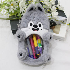 Kpop Cartoon Plush Pencil Case Pendant