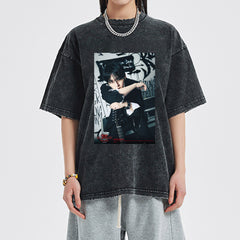 KPOP Album ATE Poster Washed T-shirt