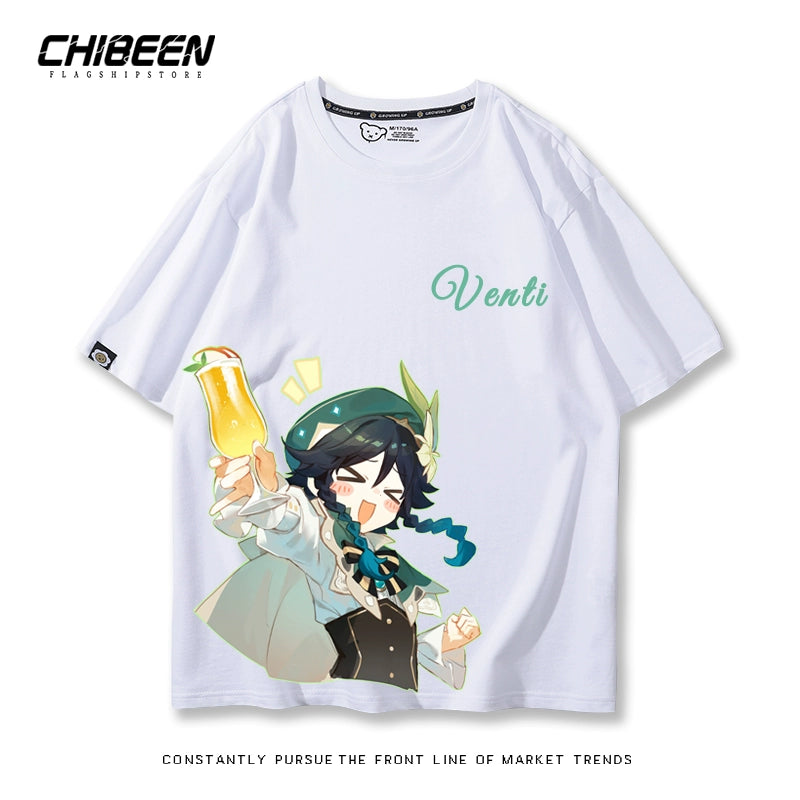 Game Venti Barbatos Short-sleeved T-shirt